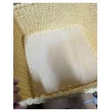 Coiled Rattan + Wicker Basket
