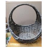 Coiled Rattan + Wicker Basket