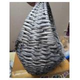 Coiled Rattan + Wicker Basket