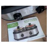 TRU Dual Crock Buffet Slow Cooker Model SC2125