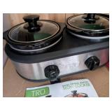 TRU Dual Crock Buffet Slow Cooker Model SC2125