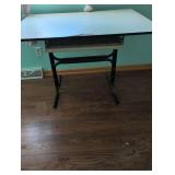 Vintage Student Desk with Pencil Drawer