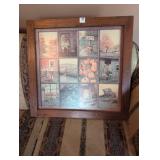 Vintage Autumn Farm Scene Multi-Panel Wall Art
