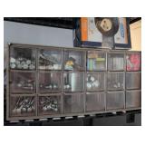 18-Compartment Hardware Storage Organizer with Hardware