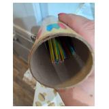 Vintage Pick-Up Stix Game Container