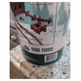 Paul Bunyan Pioneer Log Cabin Building Set