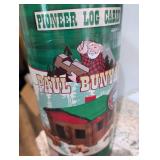 Paul Bunyan Pioneer Log Cabin Building Set