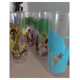 MCM Safari Animals Drinking Glass Set