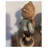 U.S. Zone Germany Hummel-Style Boy with Basket Figurine