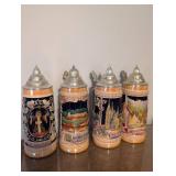 German Cities Ceramic Beer Stein Collection