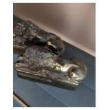 Antonio Canova Bronze Lion Bookends