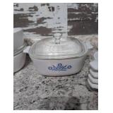 Corning Ware Cornflower Blue Pattern Cookware Set