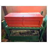 Vintage Pipe Threading Die Set with Wooden Tool Box
