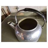 Vintage Aluminum Tea Kettles Set