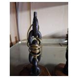 Abstract Black Figurines