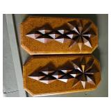 Vintage Geometric Wall Art Panels