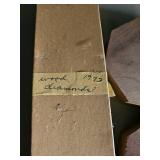 Vintage 1973 Wood Diamond Sample Collection
