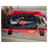 Plano 23\" Red Utility Toolbox with Cables