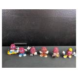 California Raisins PVC Figurine Set