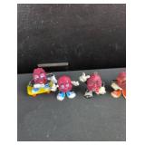 California Raisins PVC Figurine Set