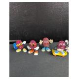 California Raisins PVC Figurine Set