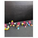 California Raisins PVC Figurine Set