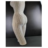White Wicker Mannequin Torso 41 inches tall