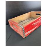 Classic Coca-Cola Wooden Bottle Crate
