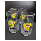Green Bay Packers NFL Drinking Glass Set