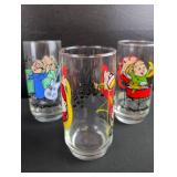 1985 Alvin and the Chipmunks Glass Set