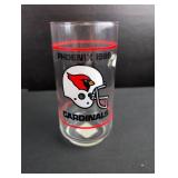 1988 Phoenix Cardinals NFL Mobil Drinking Glass
