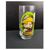 1960s Flintstones Barney Character Glass