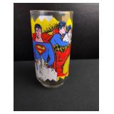 1978 Superman The Movie Pepsi Promotional Glass