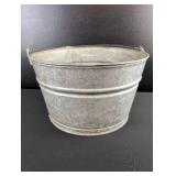 Galvanized Metal Farm Bucket