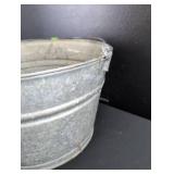 Galvanized Metal Farm Bucket