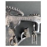 Early 1900s Reed Steel Adjustable Table Apple Peeler