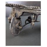 Early 1900s Reed Steel Adjustable Table Apple Peeler