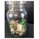 Clare Bell Brass Miniature collection in large Ball Jar