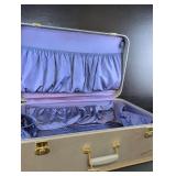 Starline Hard Shell Train Case with Purple Lining