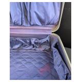Starline Hard Shell Train Case with Purple Lining