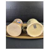 German Hand-Painted Beer Steins