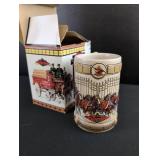 1996 Budweiser Clydesdales Hitch Beer Stein