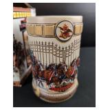 1996 Budweiser Clydesdales Hitch Beer Stein