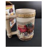 1996 Budweiser Clydesdales Hitch Beer Stein