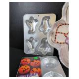 Vintage Wilton Halloween Baking Pan Collection