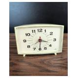 Mid-Century Lux Clock Made in USA working