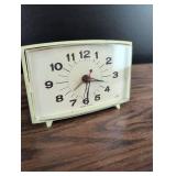 Mid-Century Lux Clock Made in USA working