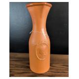 Vintage terracotta 1 l wine carafe