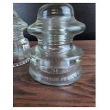 Hemingray Glass Insulators Set