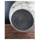 Handcrafted Crackle Glaze Ceramic Pot